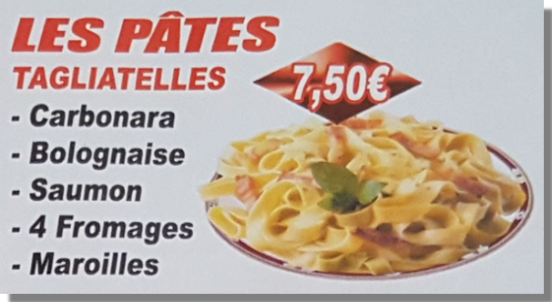 Nos pâtes